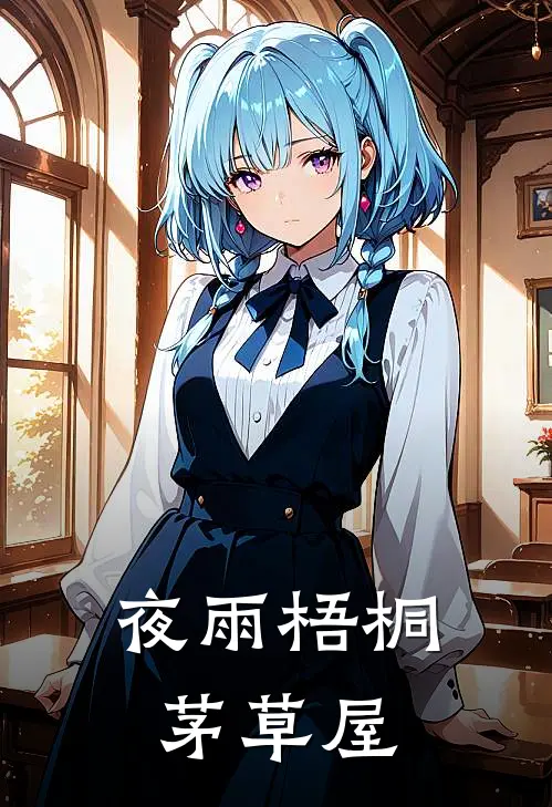 夜雨梧桐茅草屋