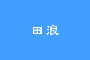 田浪