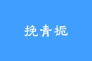 挽青栀