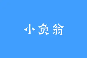 小负翁