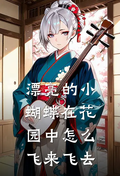 漂亮的小蝴蝶在花园中怎么飞来飞去