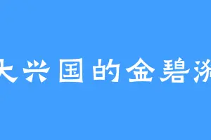 大兴国的金碧漪