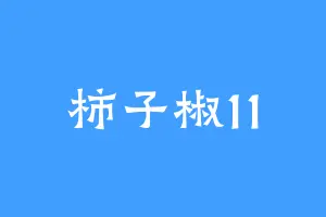 柿子椒11