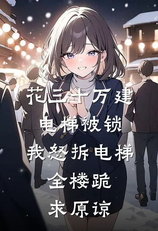 花三十万建电梯被锁，我怒拆电梯，全楼跪求原谅