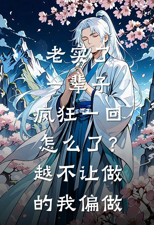 老实了一辈子，疯狂一回怎么了？越不让做的我偏做。