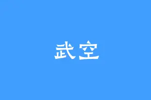 武空