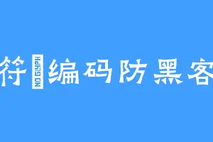 符箓编码防黑客
