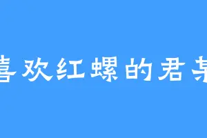 喜欢红螺的君某