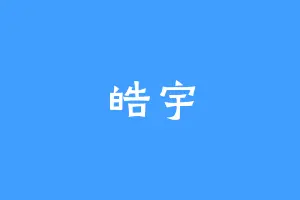 皓宇