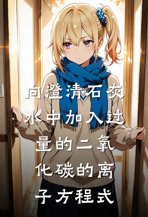 向澄清石灰水中加入过量的二氧化碳的离子方程式