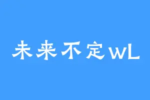 未来不定wL