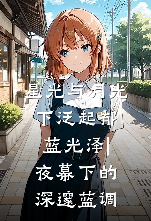 星光与月光下泛起郁蓝光泽|夜幕下的深邃蓝调