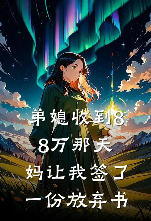 弟媳收到88万那天，妈让我签了一份放弃书